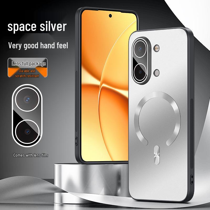 Redmi K90 Max/Xiaomi POCO X8P Matte Magnetic Phone Case - Ice Feeling Turbo5 Cover Redmi K90 Max