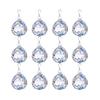 Window Hanging Crystal Prism Suncatchers Ornaments Set of 12, 20Mm Clear Faceted Glass Ball with Hook for Bedroom Styling and Living Room Accent