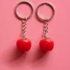 Portachiavi Ciondolo Pomodoro Creativo Simulazione Portachiavi in Resina Accessori Zaino Portachiavi Auto Gioiello Regalo per Donne Ragazze