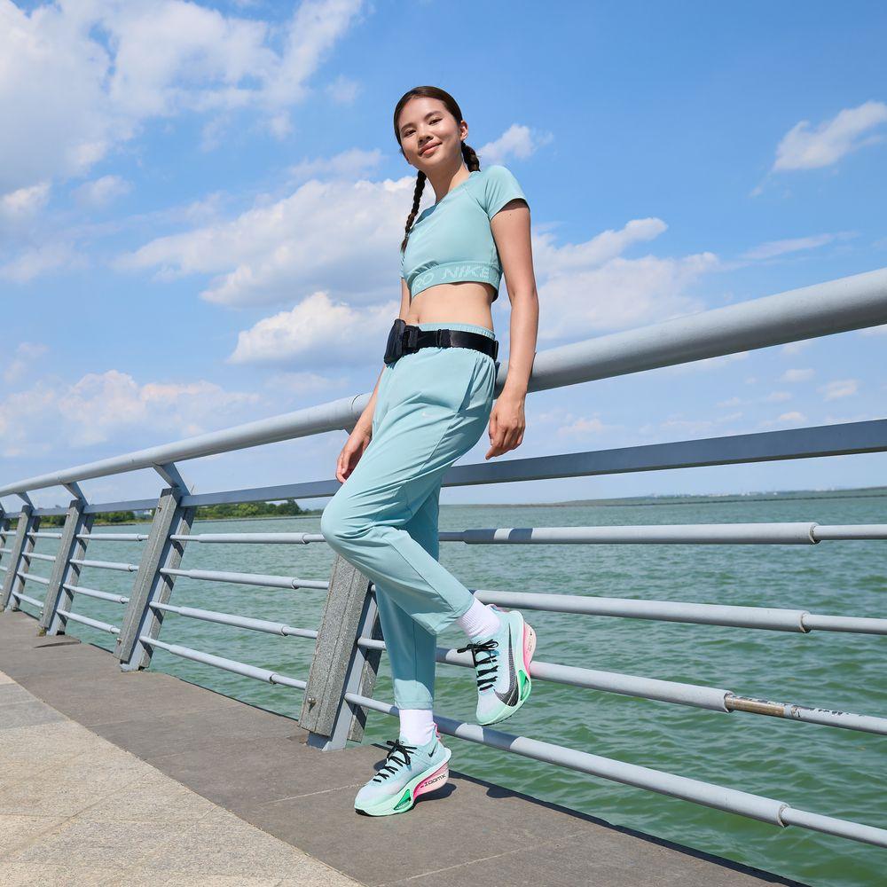 Women's Sneakers Nike Air Zoom Alphafly Next% 3 Glacier Blue Mint Foam Green Shock Black (Women's)