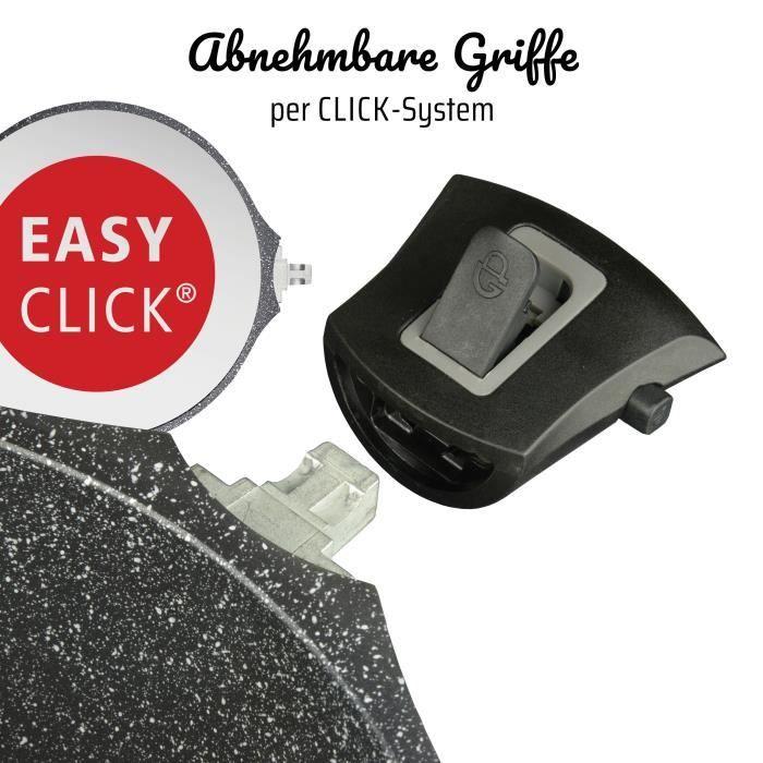 Marmite fonte d'aluminium - GSW - EASY CLICK - 24 cm - Induction