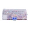 Jewelry Making Kits DIY Irregular Surface Polish 15 Compartment Stone Bracelet Beading Supplies