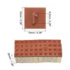 PATIKIL Week Number Rubber Wooden Number Stamp with Ink Vintage Box Perfect for DIY Craft Card Making Stamp, Pad, Gift,