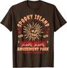 Rolig Halloween Spooky Island Grundat 2002 Design Unisex T-shirt
