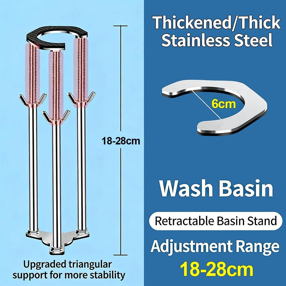 Stainless Steel Undermount Sink Supports Washbasin Countertop Support Legs  Bathroom Washbasin A1