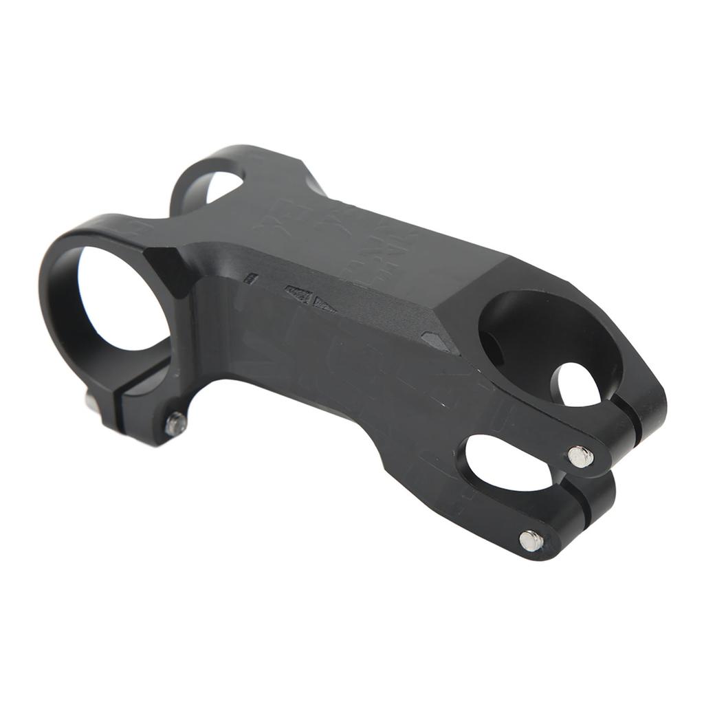 Bike Stem Aluminium Alloy Black Mountain Bike Handlebar Riser Negative 25 Degrees Bike Short Handlebar Stem Riser 70mm
