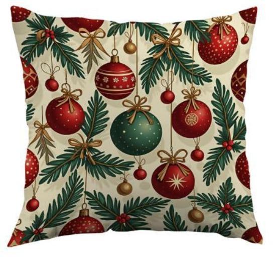 Fundas de almohada navideñas nuevas Fundas de almohada decorativas estampadas para sala de estar Fundas de almohada navideñas nórdicas