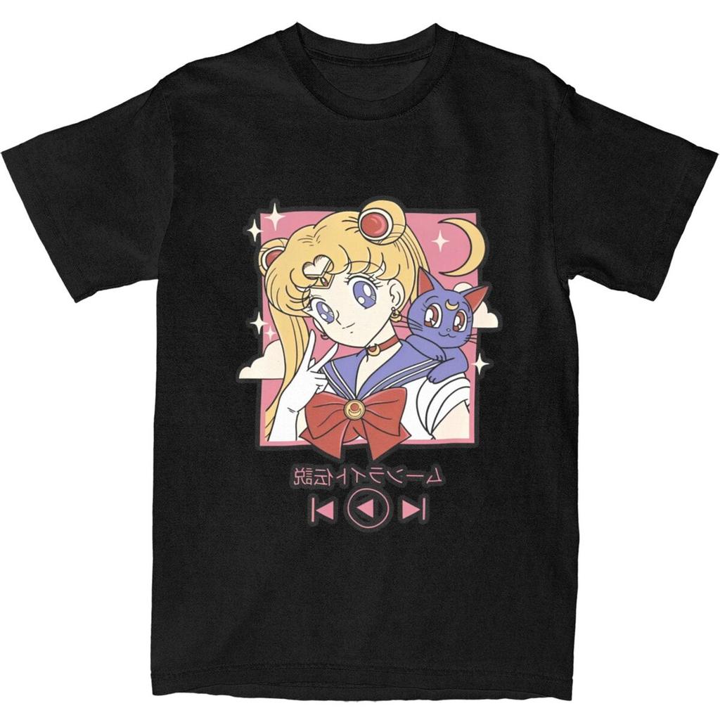 Vintage Sailors Moons Anime Printed Tshirt Unisexs and Womens Tshirt Unisexs Top Sports Tshirt Unisexs Tshirt Summer Tee 2026 New