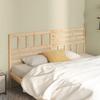 Headboard Solid Pine Wood 186 X 4 X 100 Cm Brown