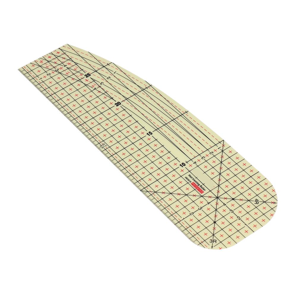 Hot Hem Ruler High Temperature Resistance Hot Ironing Measuring Tool for Electric Iron Home Ironing
