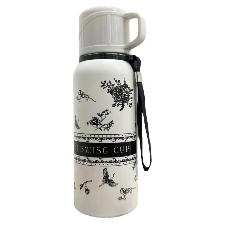 Gardenia 316 Stainless Steel Insulated Sports Bottle with Tea Infuser - Large Capacity & Portable