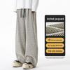 JEEP SPIRIT Men's Loose Straight Thickened Casual Sweatpants