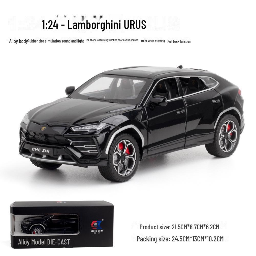1:24 Lamborghini Urus Bison Alloy Car Model - Boy's Toy Car Ornament