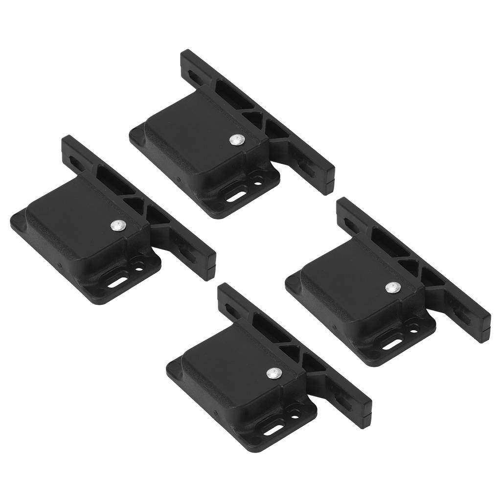 4PCS RV Drawer Latches and Catches Pull Force Cabinet Doors Push To Close Baby Safety Latch for Camper Bedroom Office