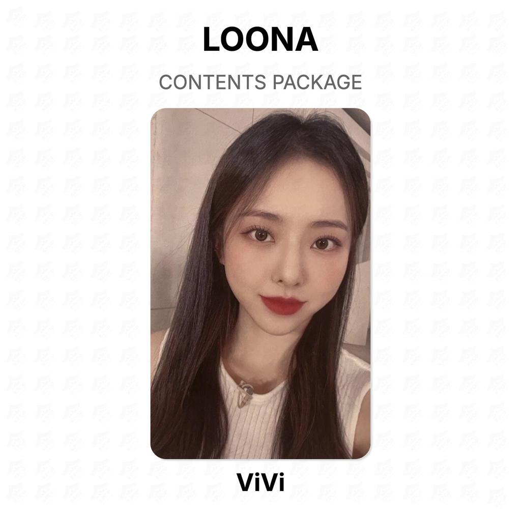 LOONA CONTENTS PACKAGE Official Photocard