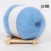 5Pcs Baby Mohair, Hand-woven DIY Sweater Scarf Thread Baby Thread Fine Wool