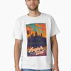 Angkor Wat Vibrant Digital Retro Pop Art Classic T-Shirt