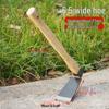 Manganese Steel Gardening Hoe for Weeding, Planting, and Digging