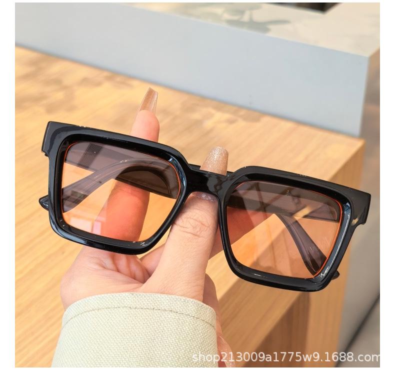 Fashion Vintage Square Driver Sunglasses Men Shades Male Sun Glasses Brand Design Mirror Retro Masculino