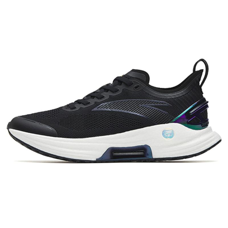 Anta Gen 3.0 Shock Absorbers Slip Resistant, Abrasion Resistant, Breathable Low Top Running Shoes Men's Black White Sneakers 112245580S-1