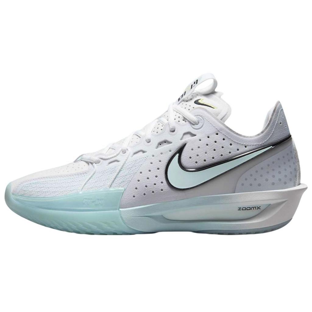 Nike Air Zoom GT Cut 3 Glacier Blue Men Sneakers White Metallic-Silver Light-Lemon-Twist DV2913-104
