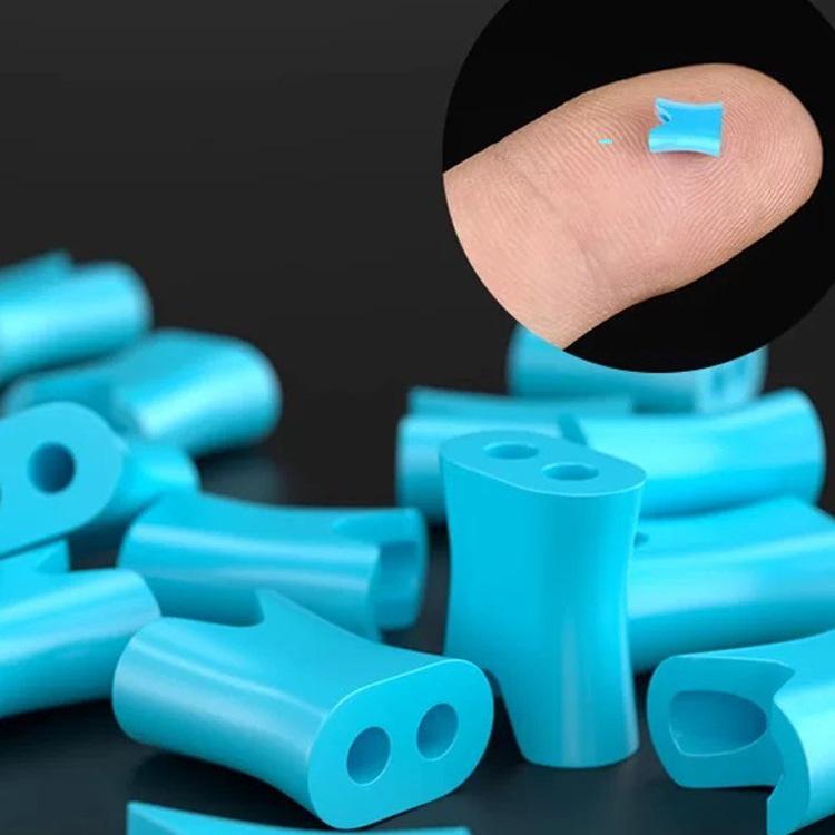 Self-Locking No-Knot Fishing Rod Tip Connector