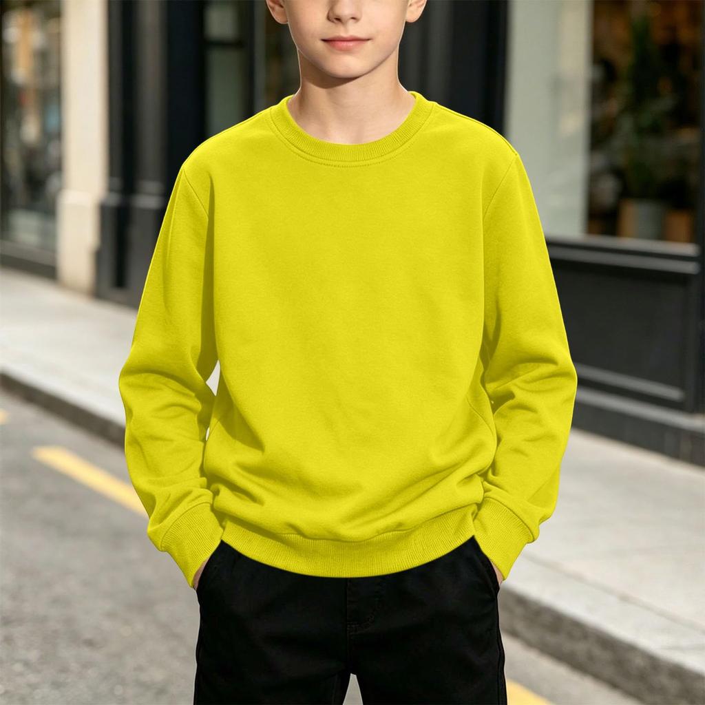 Lässiges Langarm-T-Shirt für Jungen und Mädchen für den Alltag