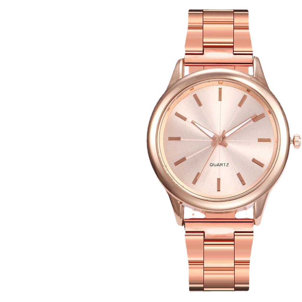 SHEIN Stainless Steel Band Quartz Women's Wristwatch 2022