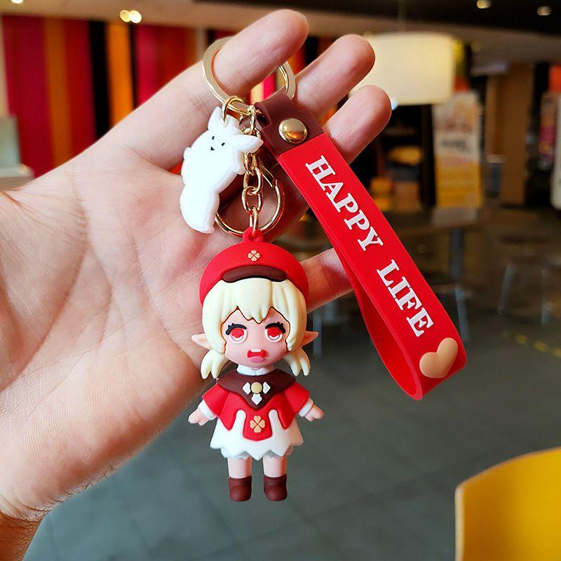 

Genshin Impact Клее Бомба Кукла Брелок Подвеска для сумки Мультяшный Косплей Подарок Милый Klee