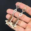 Sisters Day Deal 925 Sterling Silver Natural Smokey Quartz Dangle Drop Earrings