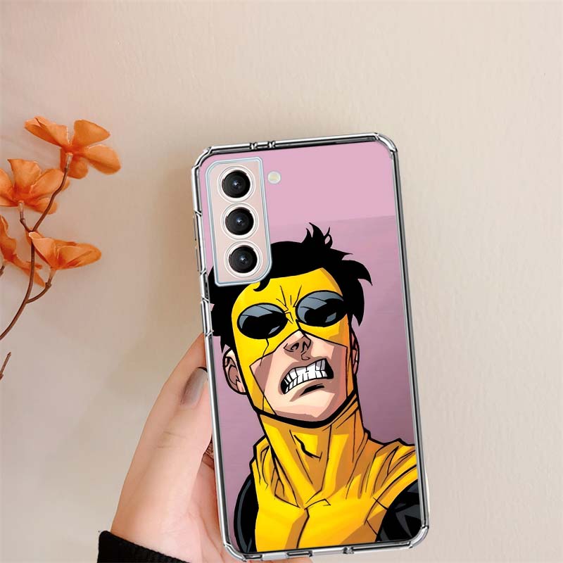 

Мультяшный Неуязвимый Чехол для Телефона для Samsung S24 S25Edge Galaxy S22 S25 Ultra S21 S23 FE S20 S10 Plus S10E Защитный Корпус Coque Прозрачный Samsung S23 Ultra