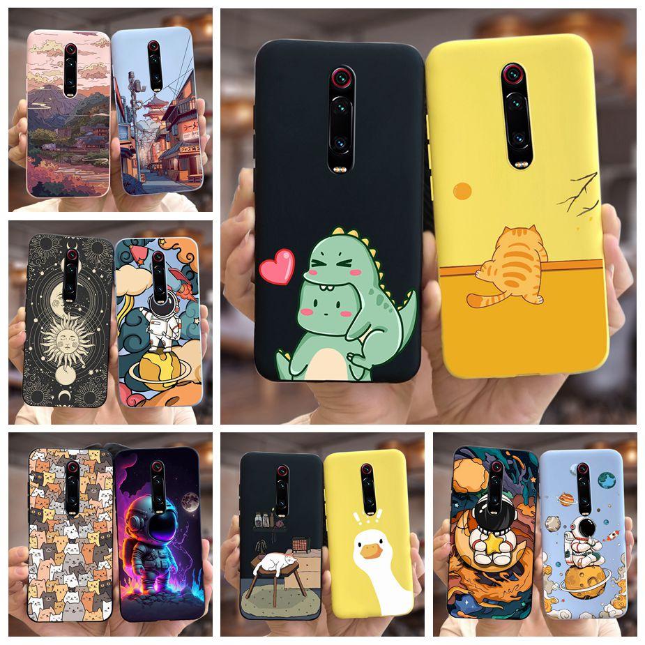 For Xiaomi Mi 9T Pro Case Cute Fashion Candy Painted Cover Soft TPU Phone Case For Xiaomi Mi 9T Mi9T Pro Back Cover 6.39'' Shell