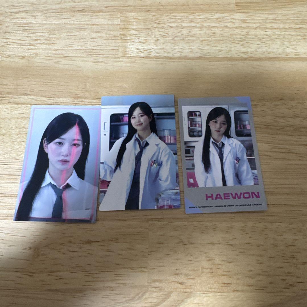 

[USED] nmixx Haewon Pencon trading card 3 types