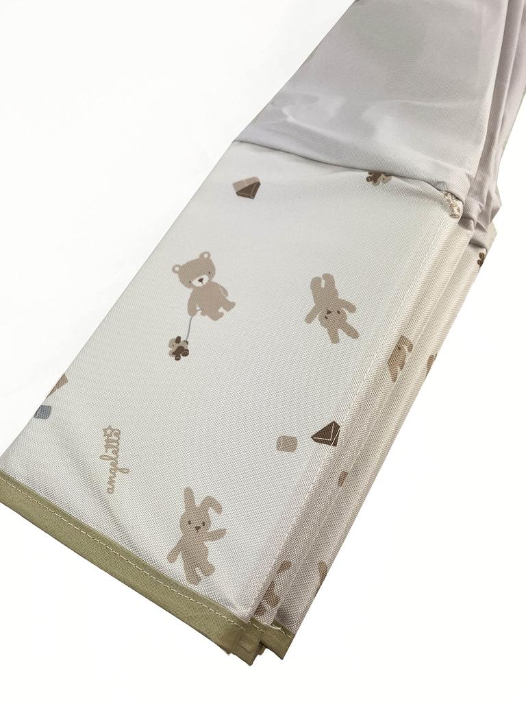 angelette Portable Ball Pool Pit Without Ball Indoor Play Foldable Indoor Outdoor Fence Baby Storage Bag (Bear)