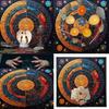 Universe Planet Pattern Astrology Tablecloth Tarots Divinations Tablecloth Altars Cloth Divinations Board Game Accessory