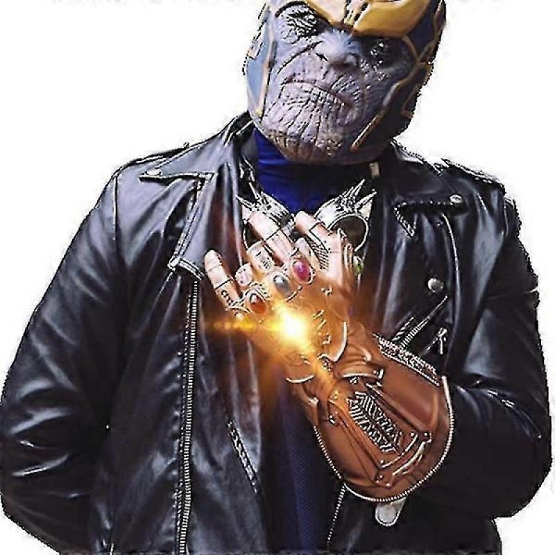 Avengers Infinity War Infinity Gauntlet Led Light Thanos Led Gloves Cosplay Prop
