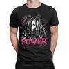 Funny Power Blood Devil Meowy Manga Anime T-Shirt Men's Cotton Short Sleeve Chainsaw Man Round Neck Summer Tops