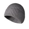Stock Ready Acrylic Knitted Beanie Image Style Hip Hop Round Top Winter Warm Outdoor Hat for Men Women