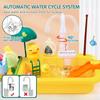 Play Sink with Running Water Kitchen Sink Toys Electric Faucet Play Kitchen Toy Pool Floating Fishing Toys for Water Play
