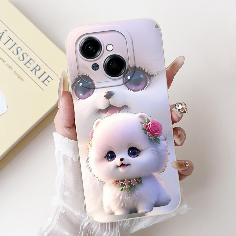 For Tecno Spark Go 1 1S Case KL4h Fashion Candy Painted Cover Shockproof Phone Case For Tecno Pop 9 4G SparkGo1 Soft Fundas Bags