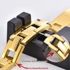 Eagle Double-Row Magnetic Red Copper Men's Bracelet
