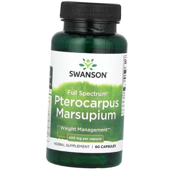 

Pterocarpus marsupium extract, Full Spectrum Pterocarpus Marsupium 400, Swanson 60caps (71280409) 60caps