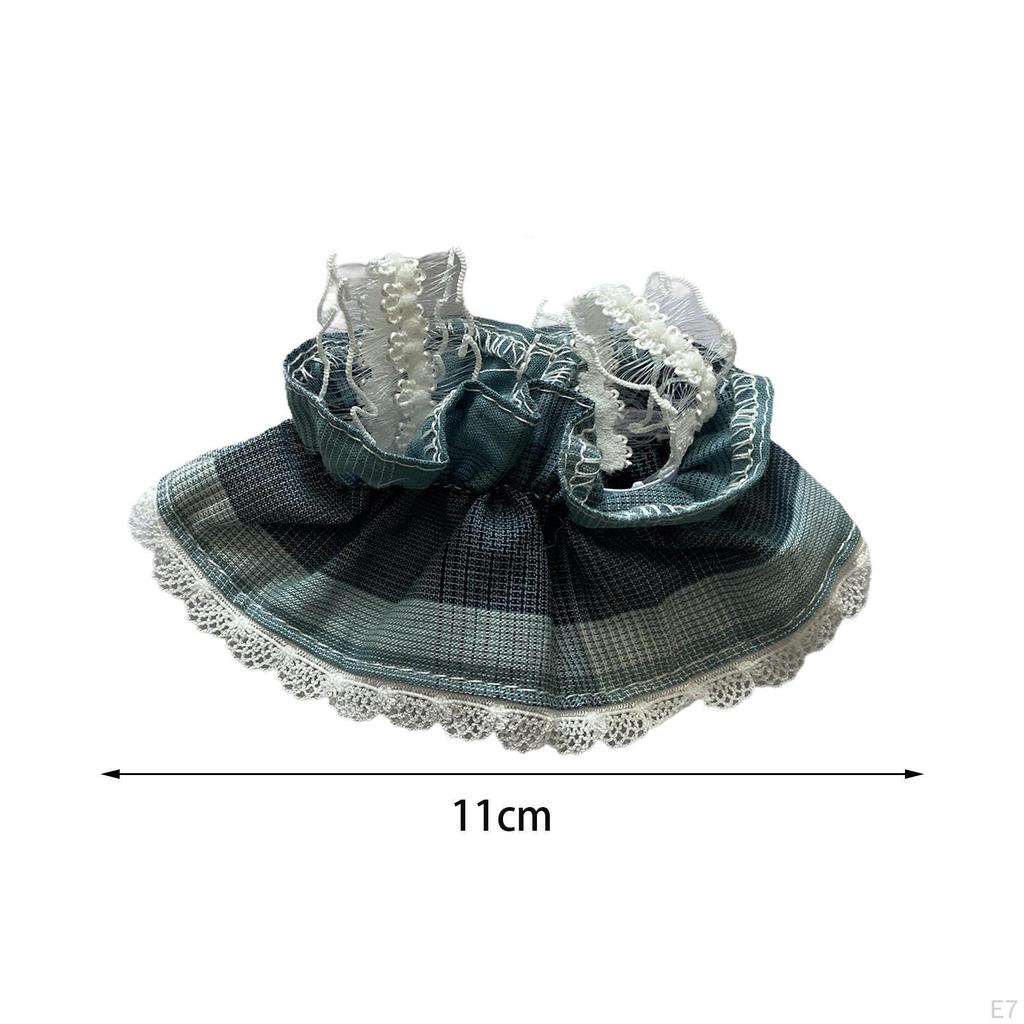 17 Cm Doll Dress with Mini Hairpin, Costume, DIY Toy, Handmade Clothes, Fashion Clothes To