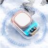 Turbo Ultra Quiet Waist Clip Fan LED Display Mini Electric Fan  Summer Cooling