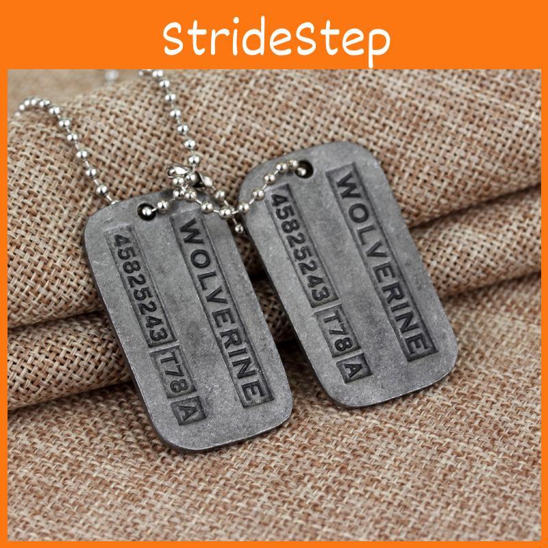 Pendant Necklace Superhero Featuring Wolverine Alloy Animal Design Cosplay For
