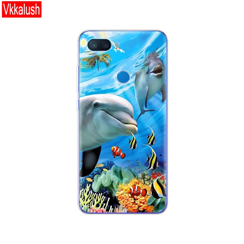 Silikonhülle Für Xiaomi mi 8 LITE Hülle 6,26 Zoll klar TPU niedliche Hülle Für Xiaomi mi 8 lite Rückseite Für Xiaomi mi8 coque capa