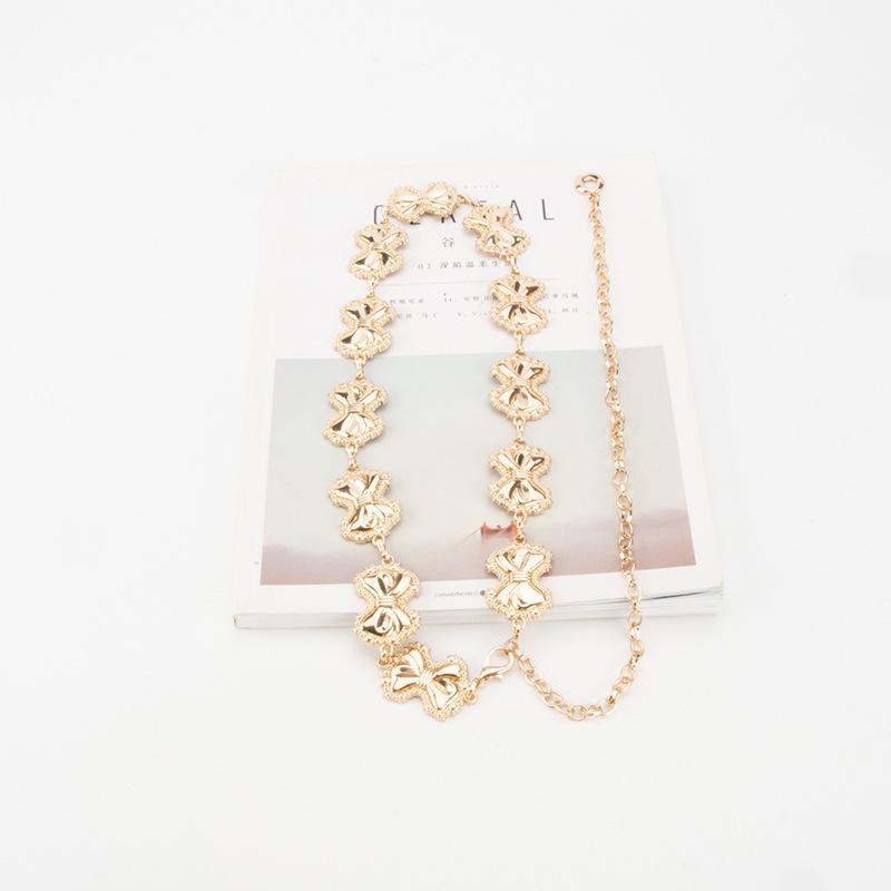 Butterfly Metal Waist Chain Women's Romantic and Fashionable Versatile Accessories with Skirt Fairy High-end Body Chain Women