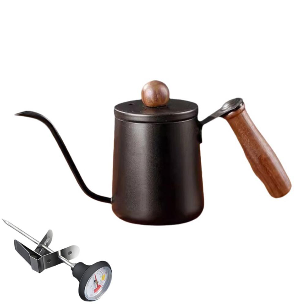 600ML Pour Over Coffee Kettle Stainless Steel Drip Filter Coffee Maker Hand Brewing Kettle  Kitchen