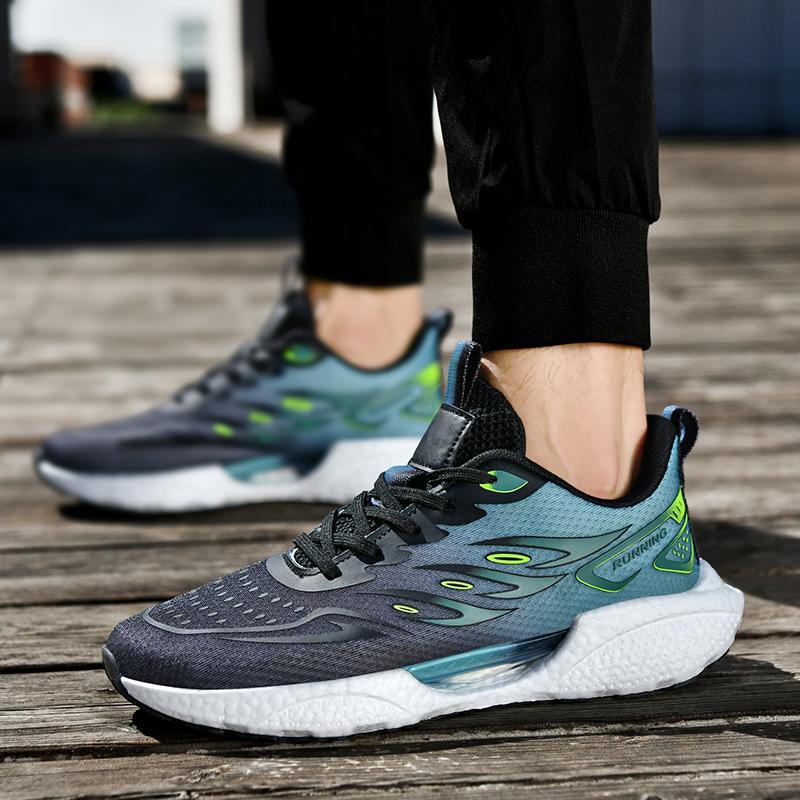 Marathon Running Shoes Men'S Women Light Ultralight Trendy Casual Jogging Shoes Casual Tennis Shock Absorption Walking Footwear