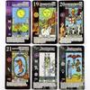 78 Stück Lern-Tarotkarten Hausparty Brettspiel Orakelkarten Tischspiel Divinationswerkzeuge Orakelkarte Familie Freund Tischspiel